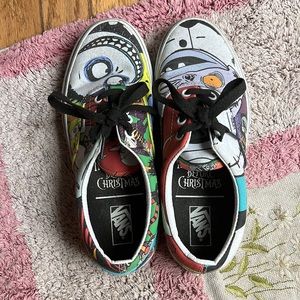 Nightmare before Christmas vans womens 7.5